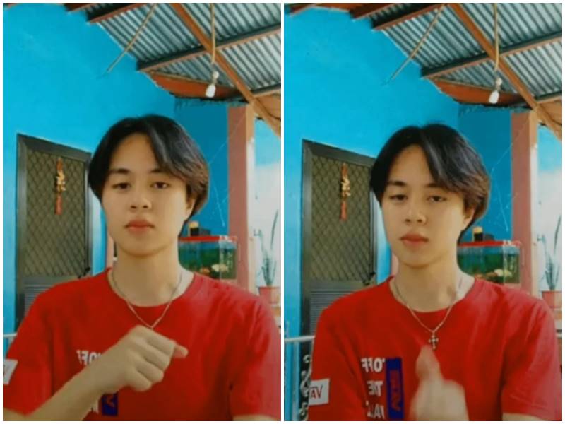 thai tiktoker whos creating a buzz for looking like bts jimin 23820830