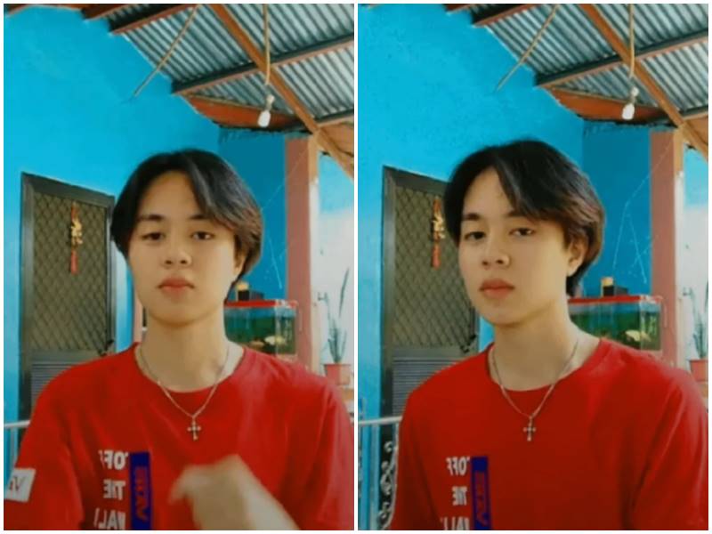 thai tiktoker whos creating a buzz for looking like bts jimin 209803813