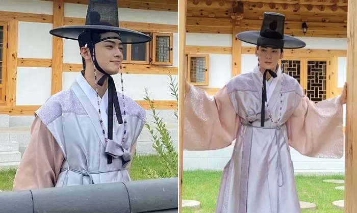 kpop idol hanbok 