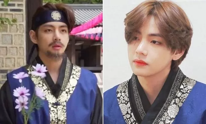 kpop idol hanbok 