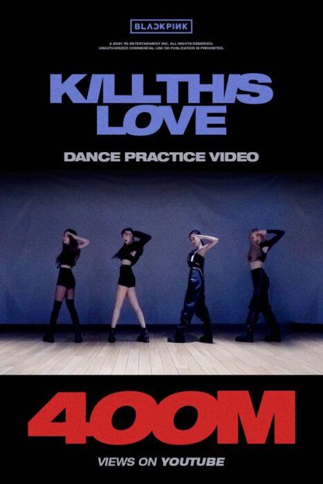 blackpink kill this love dance practive 400m views 190921 scaled 1