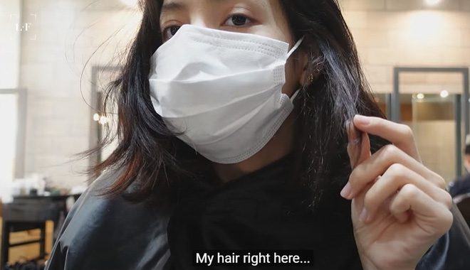 Few people know that now Lisa’s bleached layer has been damaged, become dry and limp