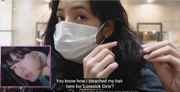 Lisa’s hidden highlights used to be a hair trend last year 