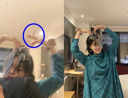 Kwon Mina is embroiled in a new controversy over smoking in non-smoking areas