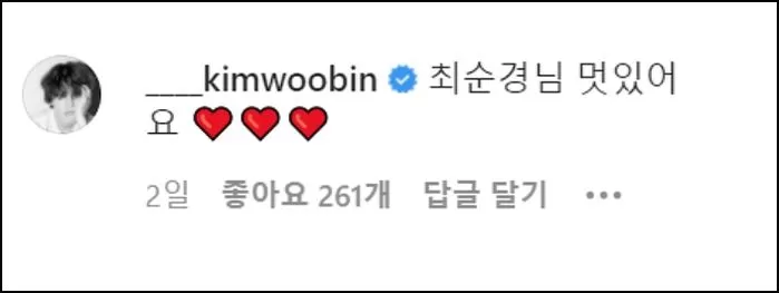 Kim Woo Bin's instagram