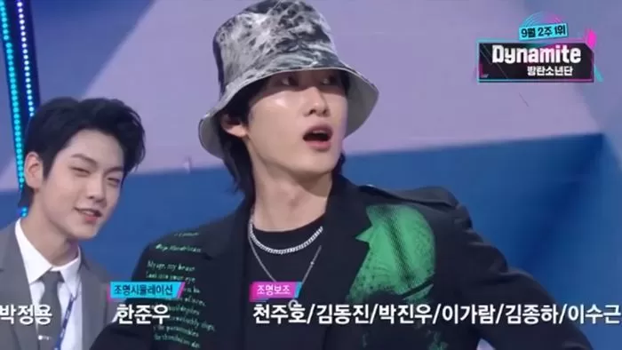 Super Junior Eun Hyuk explained why he looked so shocked after losing BTS on a music show in the past