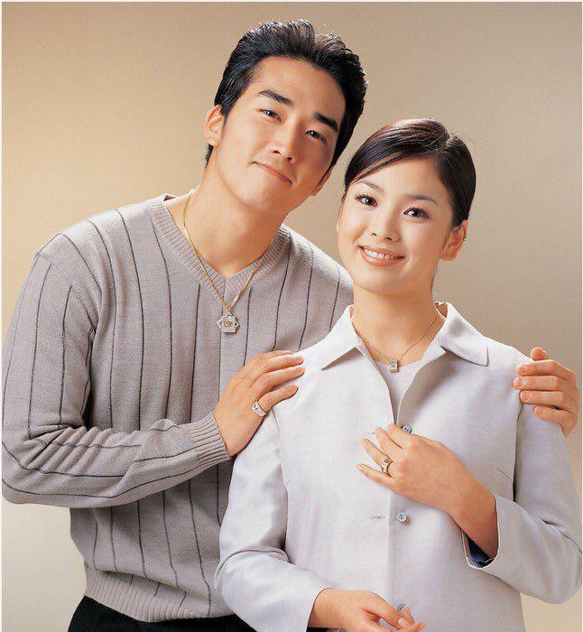 Song Hye Kyo in her rookie days