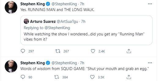 Stephen King Squid Game