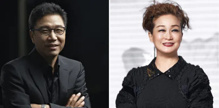 Lee Soo man general producer of SM Entertainment Lee Mi kyungCJ Group