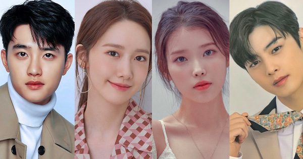 EXO D O yoona iu cha eun woo