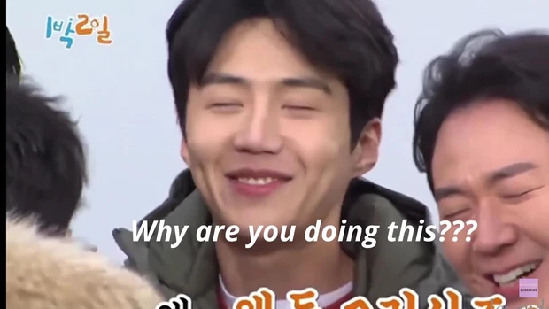 The members ran over to hug and comfort Seon Ho