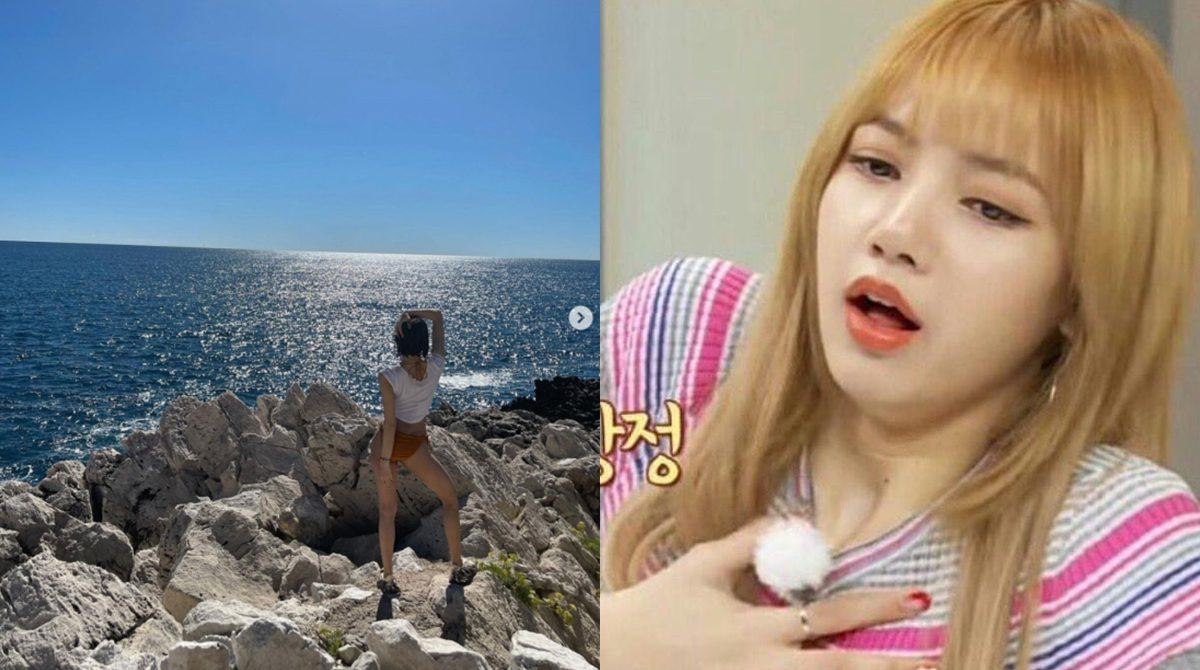 BlackPink lisa bikini reaction