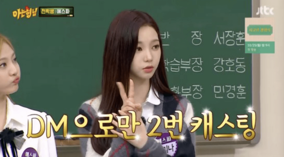 Knowing Bros karina