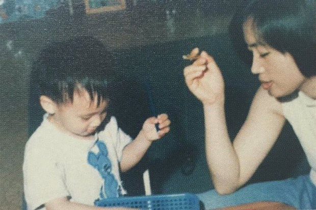 This is the BTS member's mother
