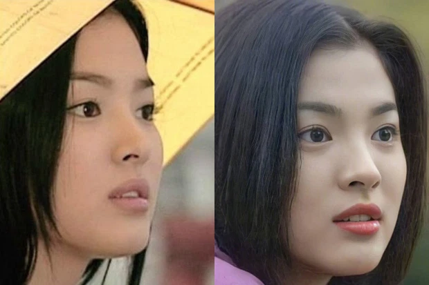 Song Hye-kyo of the 2000s still shines despite the grainy photo quality. The actress’ beauty during her younger days fluttered every fan’s heart.
