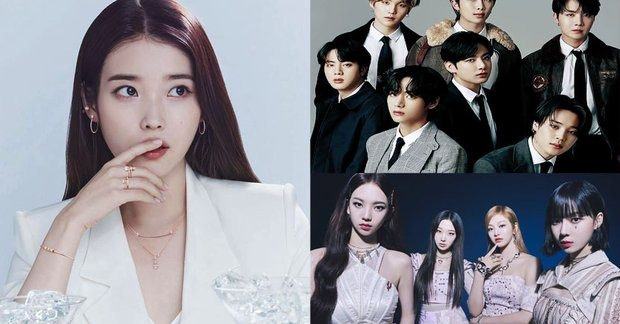 iu bts aespa