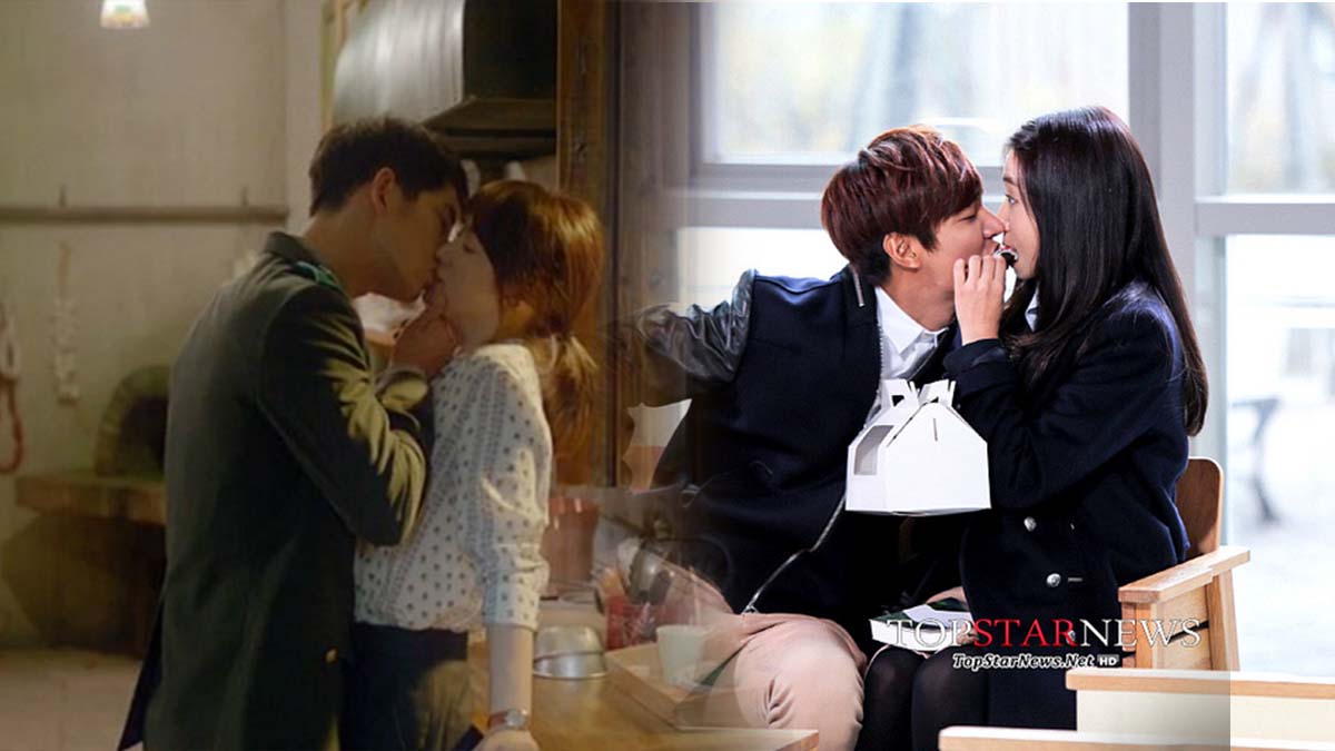 korean kiss scene
