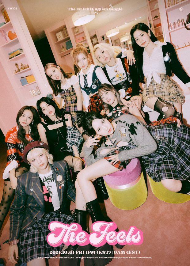 The remaining 3 positions belong to TWICE...
