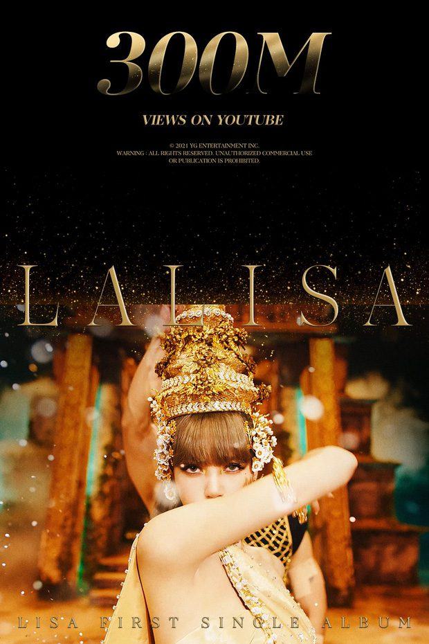 Lisa broke Jennie and Rosé's records on Youtube and Spotify, setting a series of new records after more than a month of solo debut
