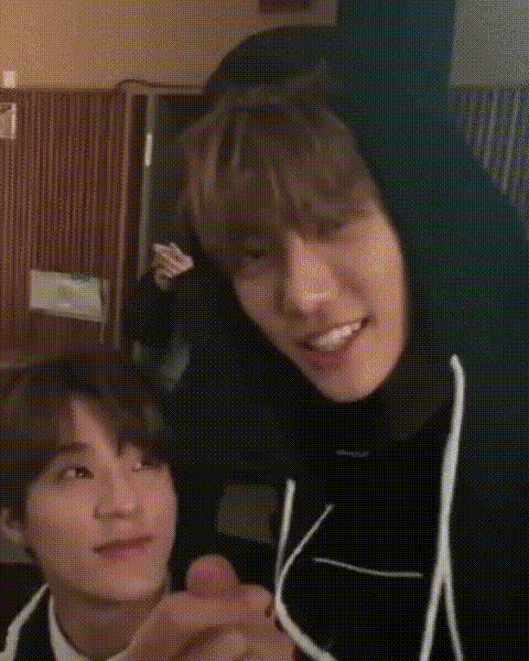 "Thank you for always watching over me, and for always being someone I can be with" - Jeno to Jaemin.
