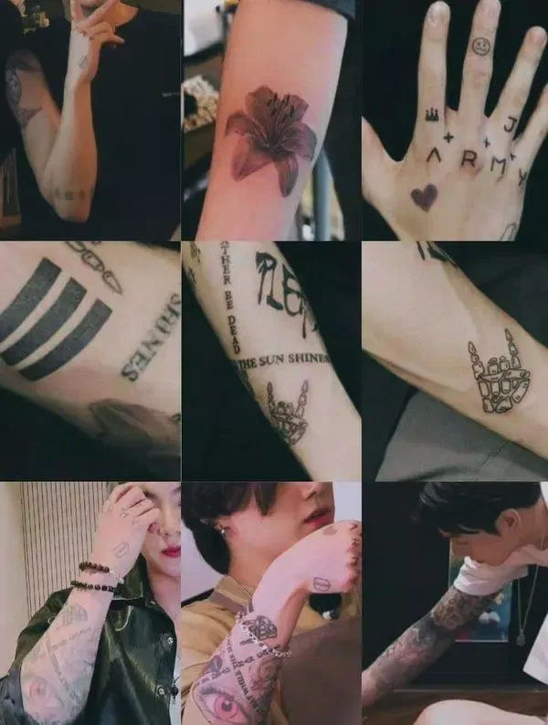 Jungkook tattoo