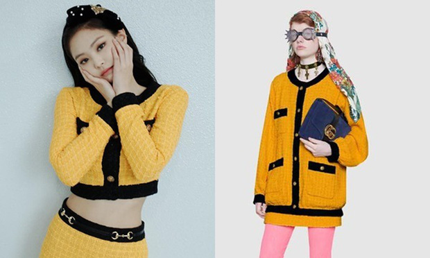 blackpink jennie gucci outfits However, Jennie used to get embroiled in a controversy when wearing an outfit that was modified from Gucci's original design into Chanel's design in the 90s. The long cardigan was cropped by Jennie’s stylist into a crop top. This action was deemed disrespectful to Gucci.