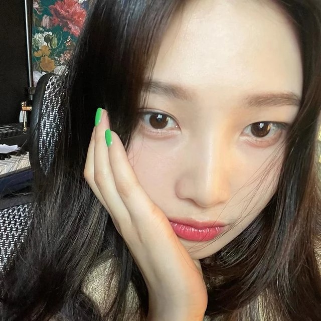 Joy's private Instagram account