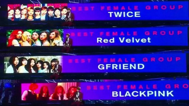 red face mama blackpink MAMA was accused of insulting BLACKPINK by blurring the members' faces in red