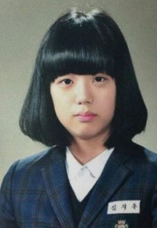 blackpink jisoo was young
