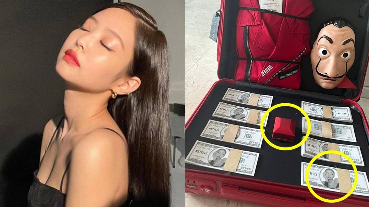 blackpink jennie netflix gift thumbnail