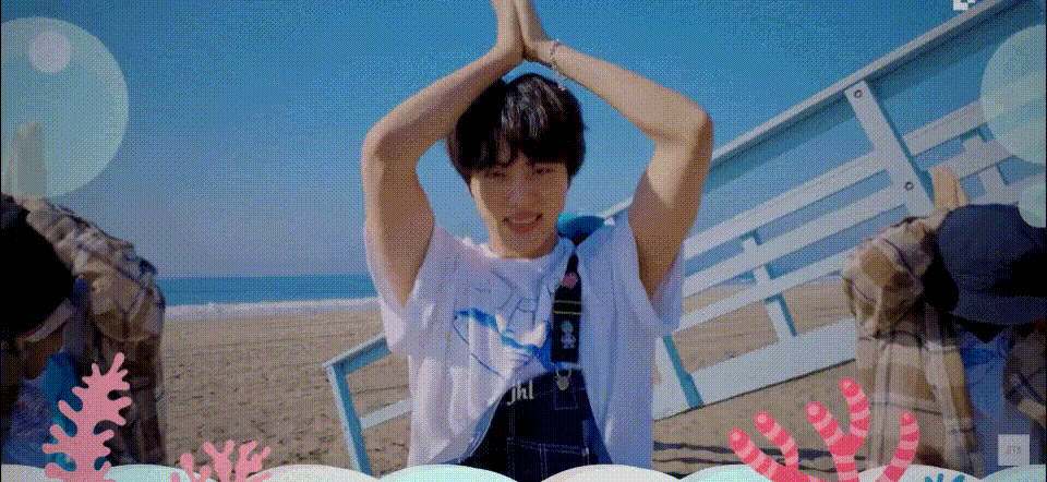 Jin creates a viral dance with Super Tuna
