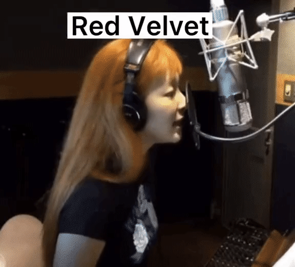 Jang Wonyoung recording process