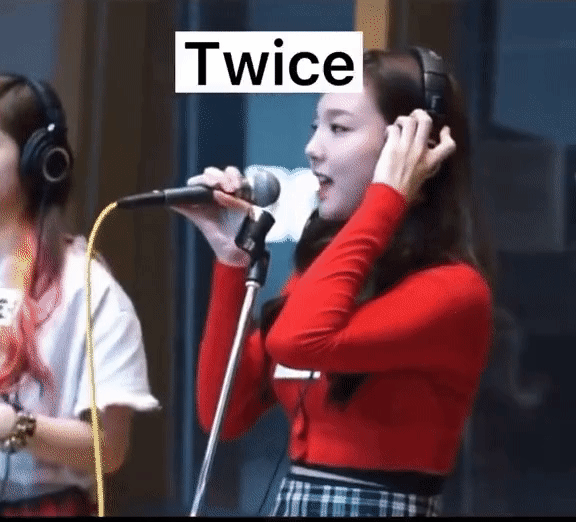 Jang Wonyoung recording process