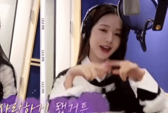 Jang Wonyoung recording process