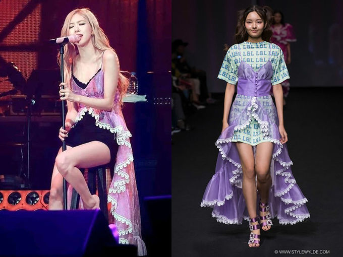 The mixing style that helps Rosé to score absolute points compared to the model.