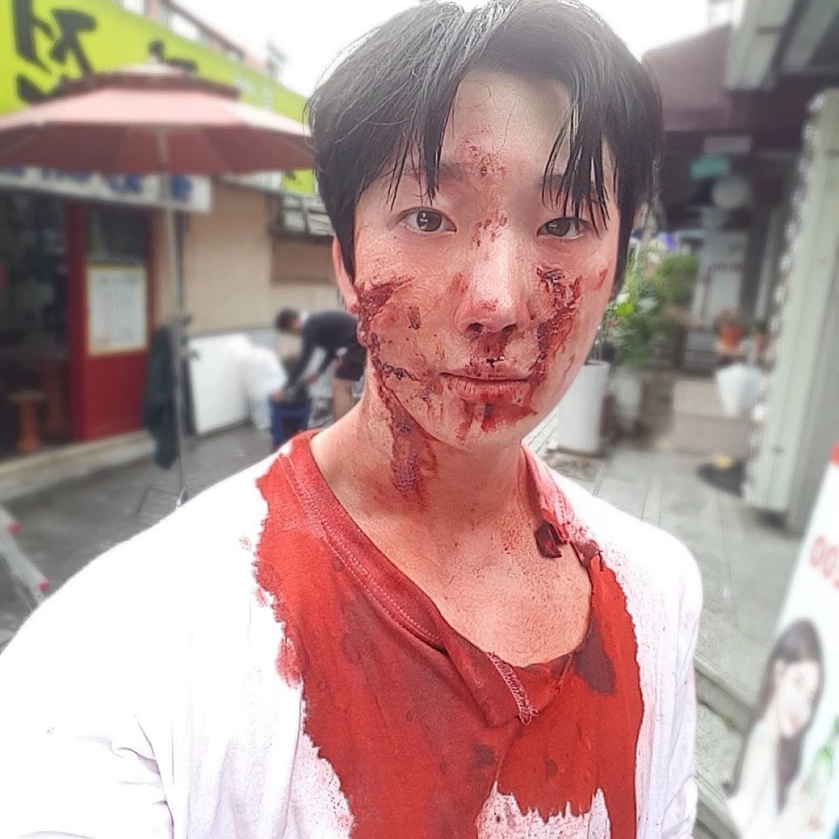 Zombie actors in All of Us Are Dead