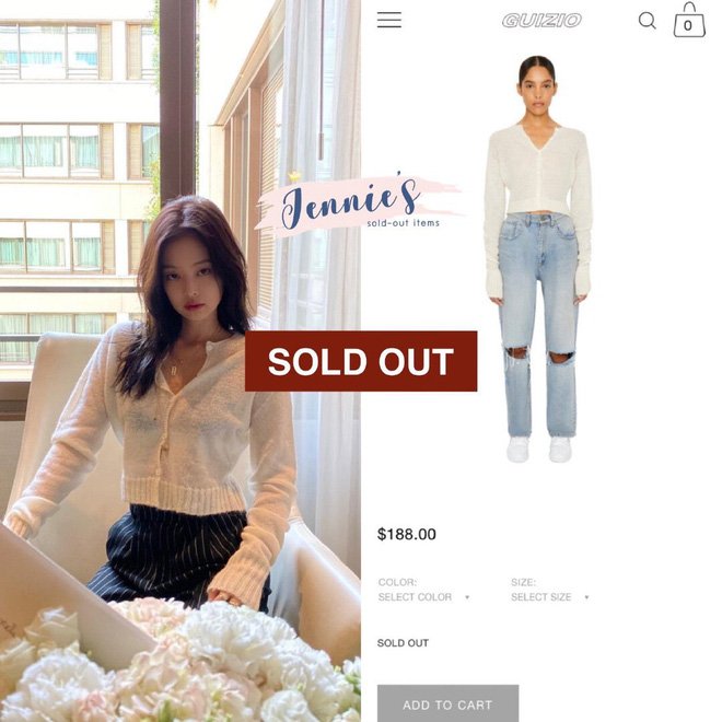jennie blackpink outfits sold out