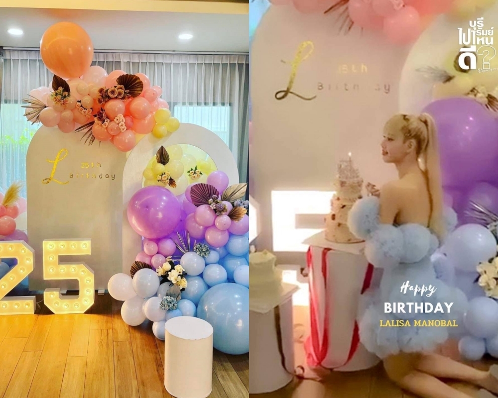 Lisa birthday in Thailand