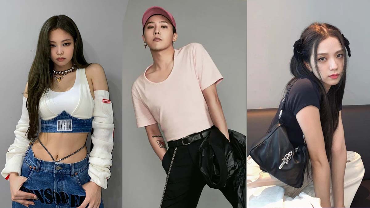 g-dragon jennie jisoo
