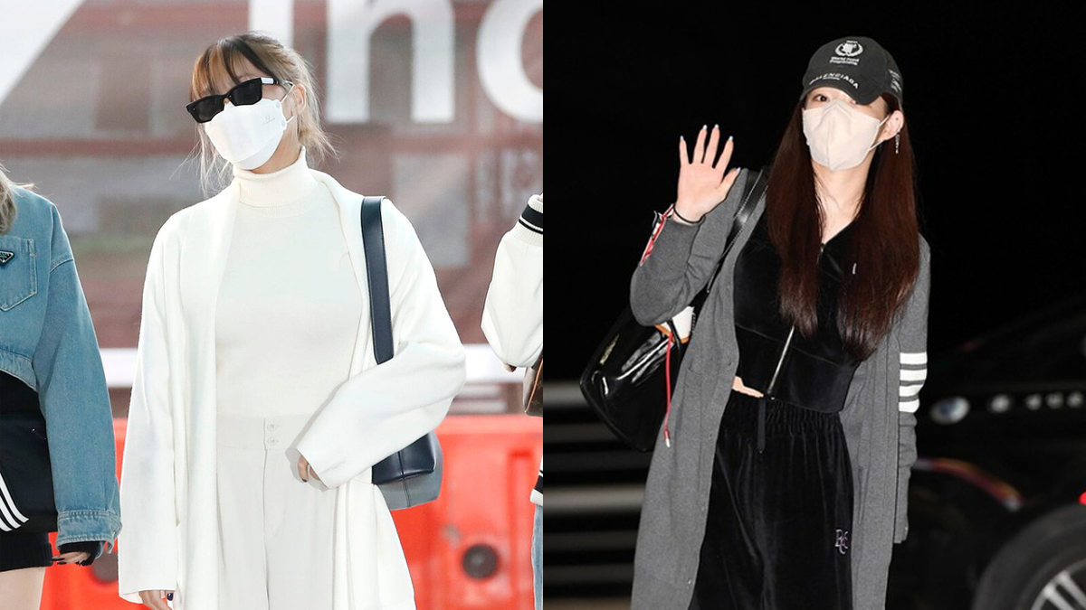 Idols airport outfits