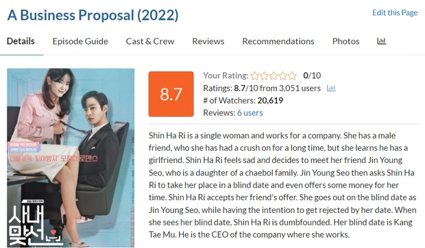 a business proposal
