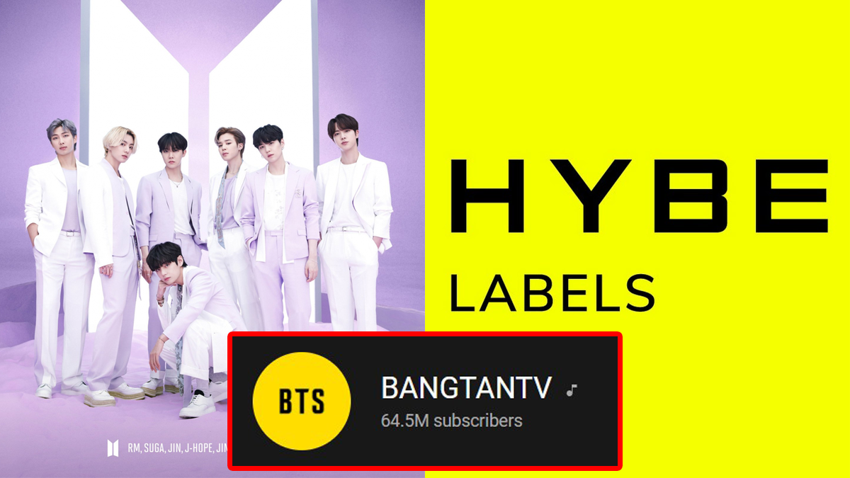 BTS Youtube channel