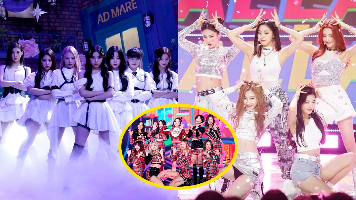 TWICE-Itzy-NMIXX-debut song