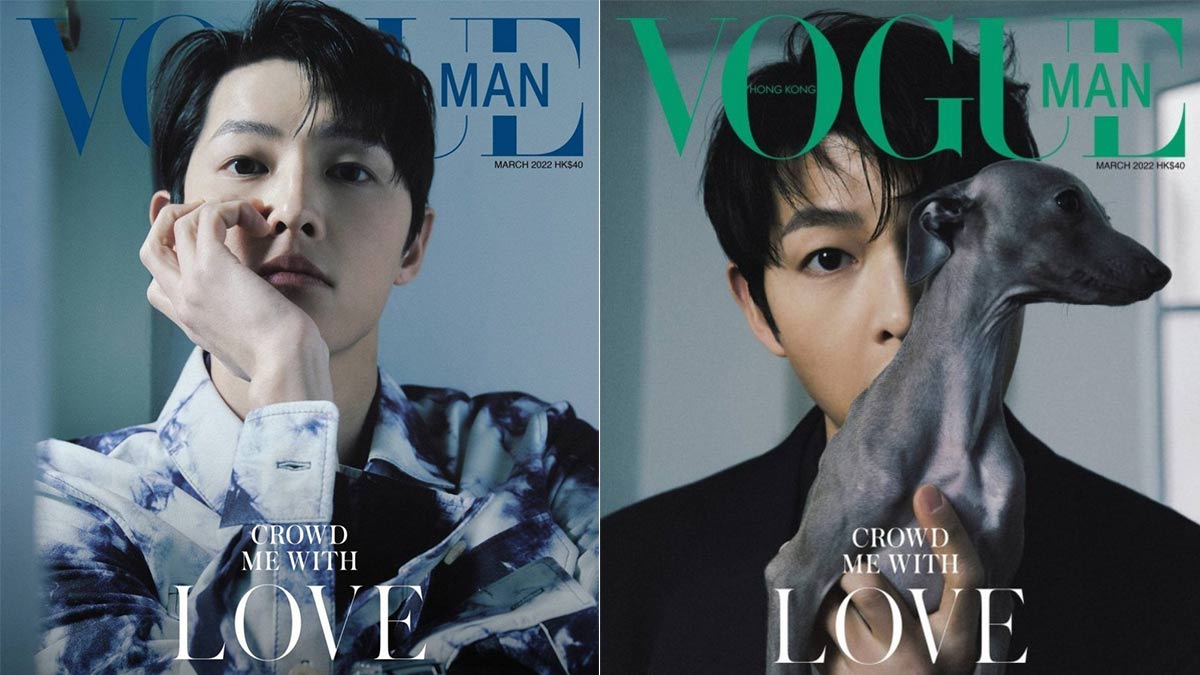 Song Joong Ki Vogue man Hong Kong