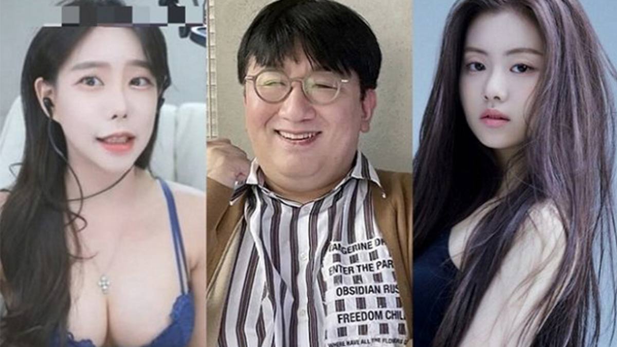 Bang Si-hyuk-Glam-Le Sserafim