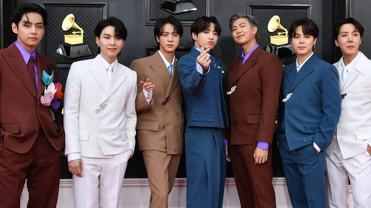 BTS Grammy 2022