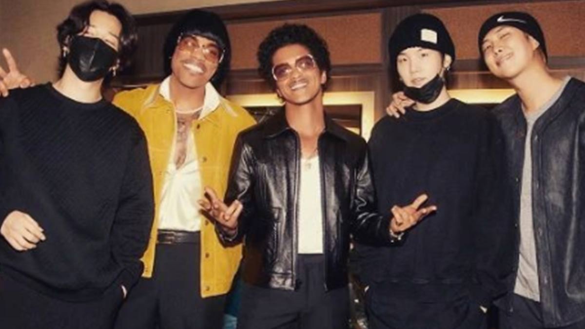 BTS-Jimin-RM-Suga-Bruno Mars