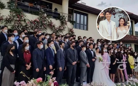 Son ye jin hyun bin wedding