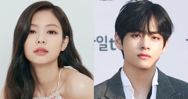 bts v - blackpink jennie thumbnail
