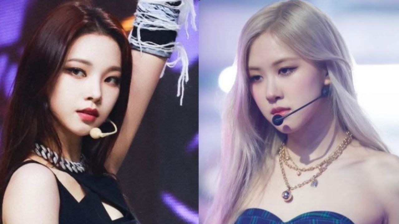 aespa karina - blackpink rose thumbnail